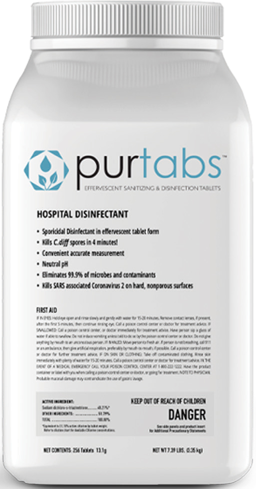 PurTabs bottle